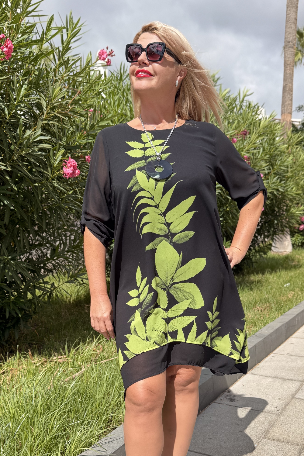 A00414 - Vestido Pistacho