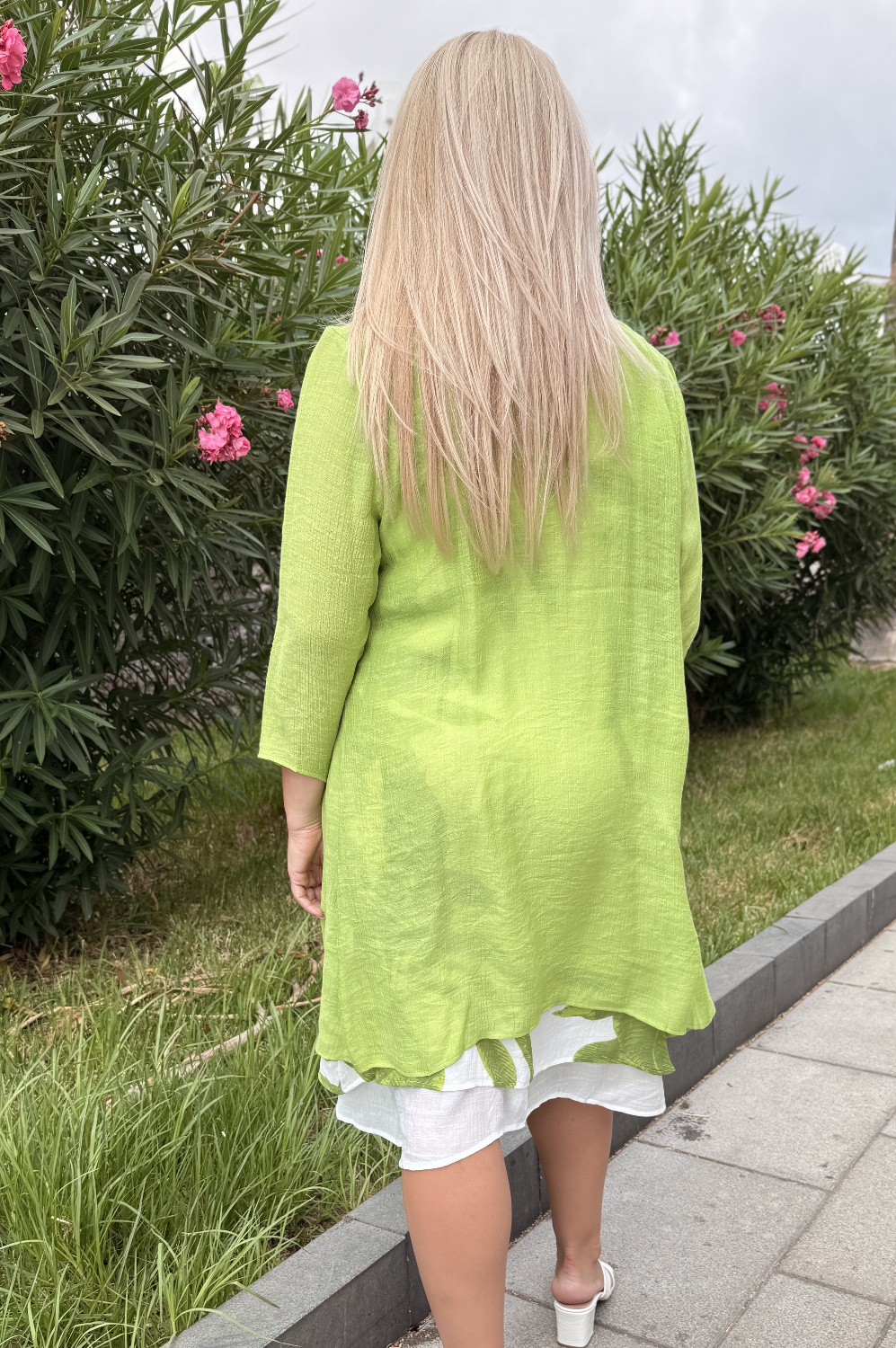 A00415 - Vestido Pistacho