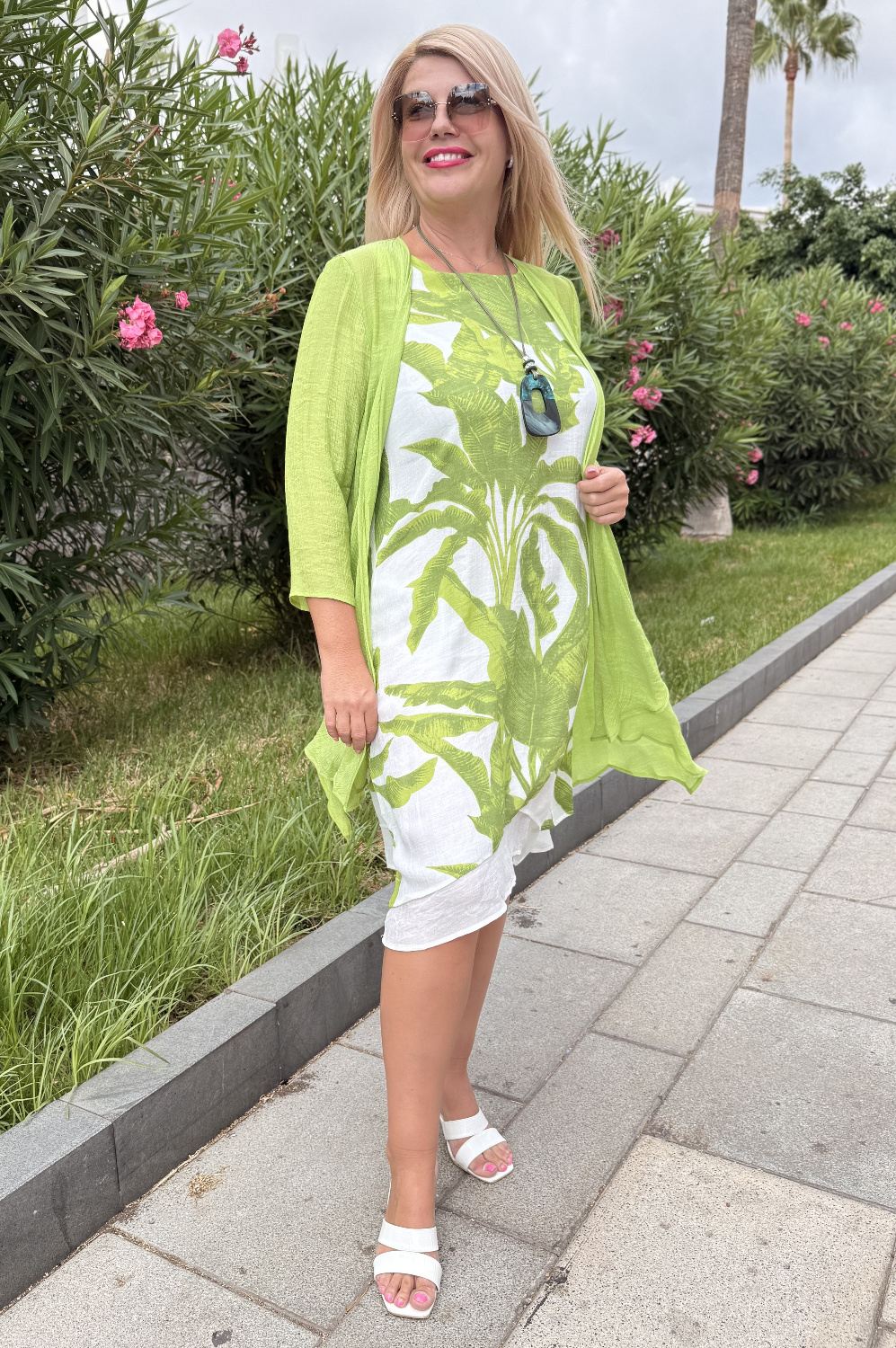 A00415 - Vestido Pistacho