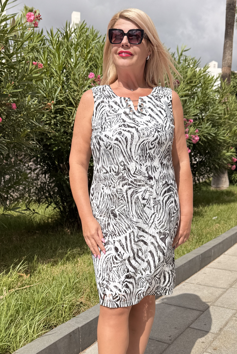 A00425 - Vestido Zebra