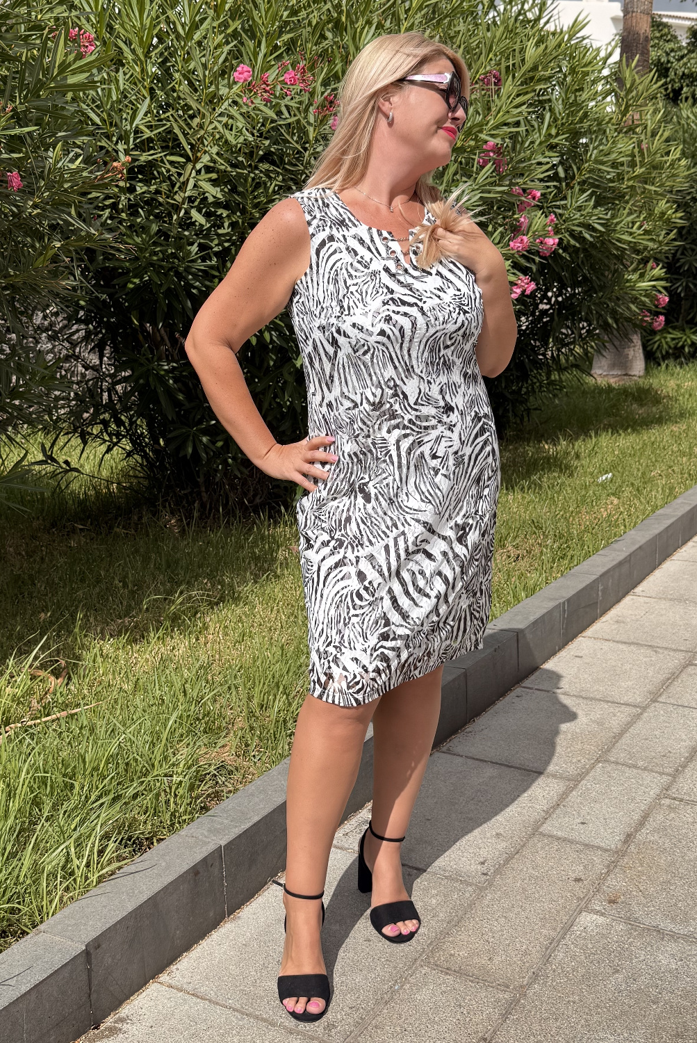 A00425 - Vestido Zebra