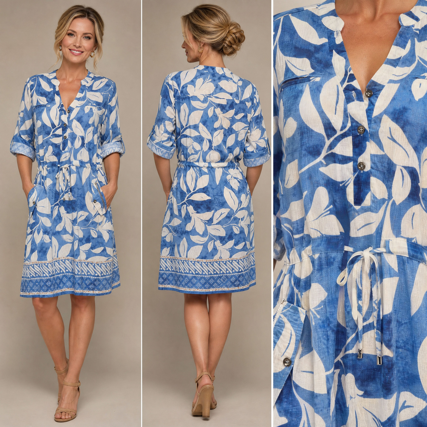 A00525 - Vestido Floral Aura