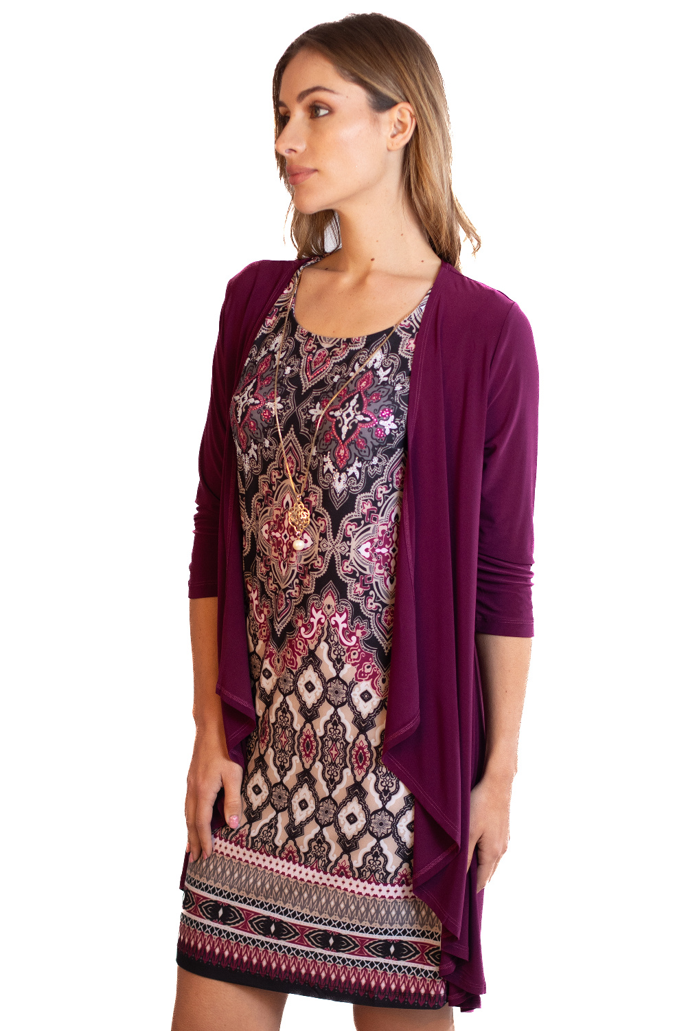 AF0337 - AL 15044 Vestido cereza elegante 						