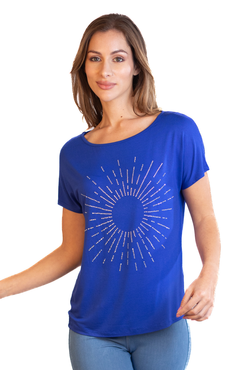 BA0778 - AL 15092 Camiseta sol brillante						