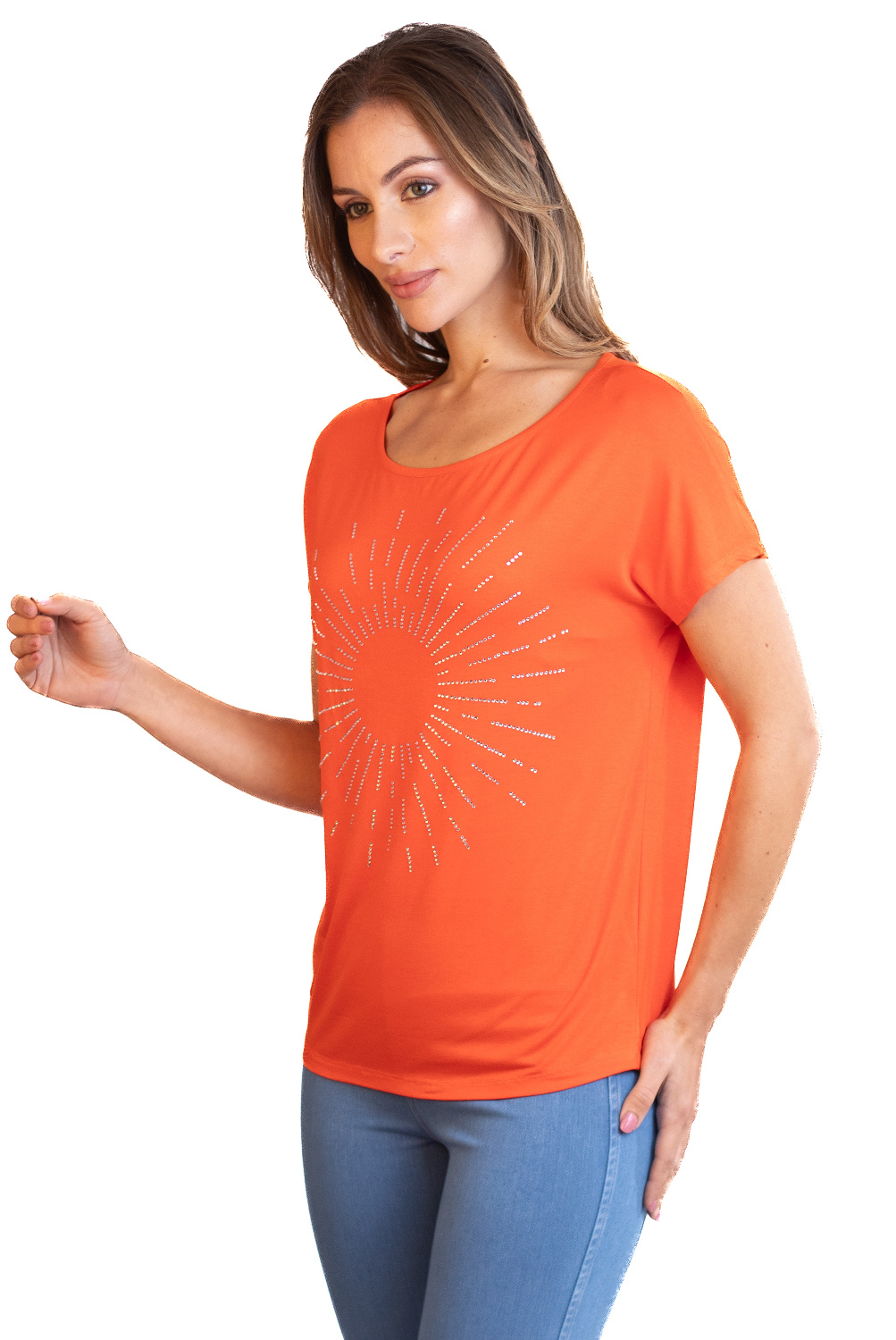 BA0778 - AL 15092 Camiseta sol brillante						