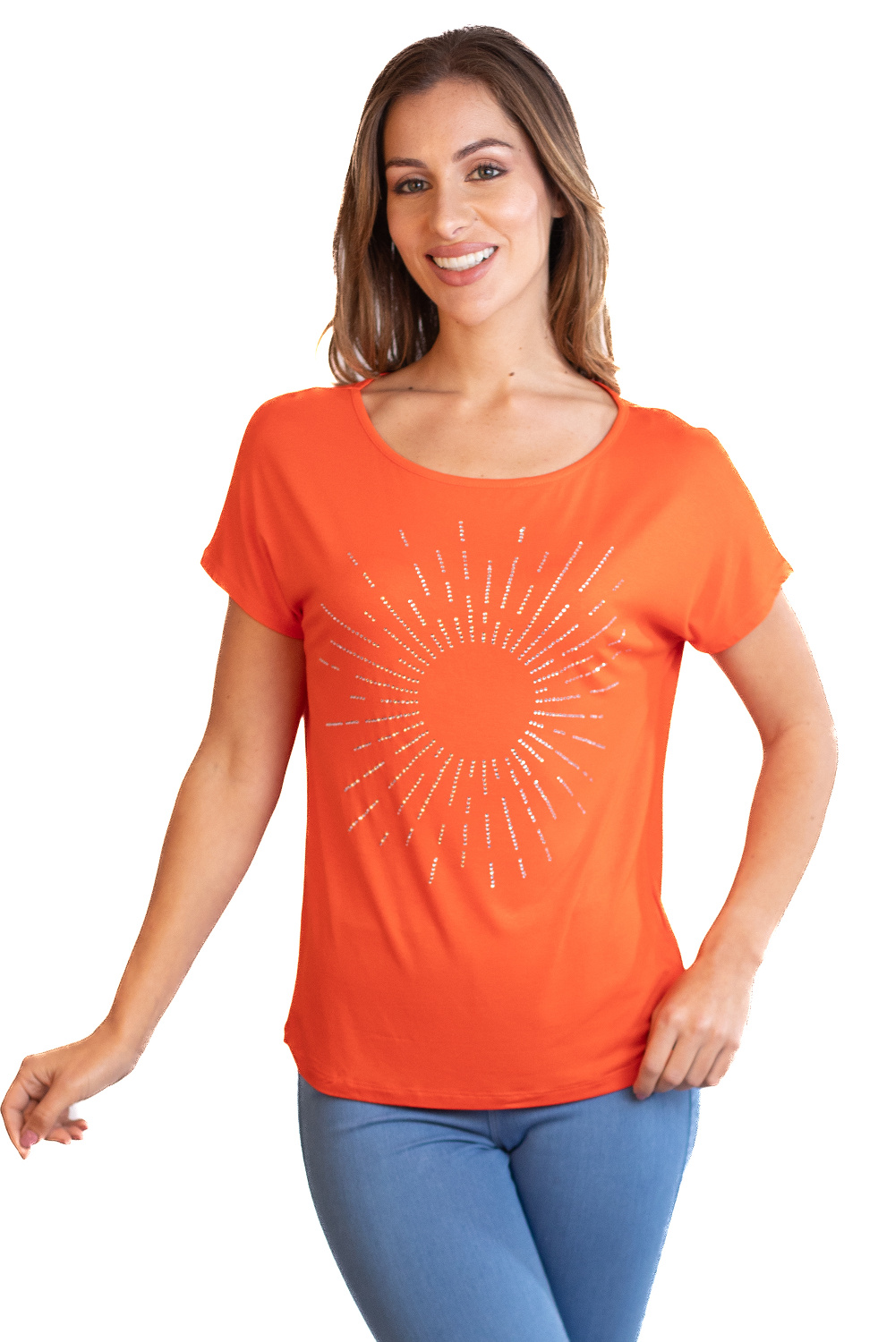 BA0778 - AL 15092 Camiseta sol brillante						