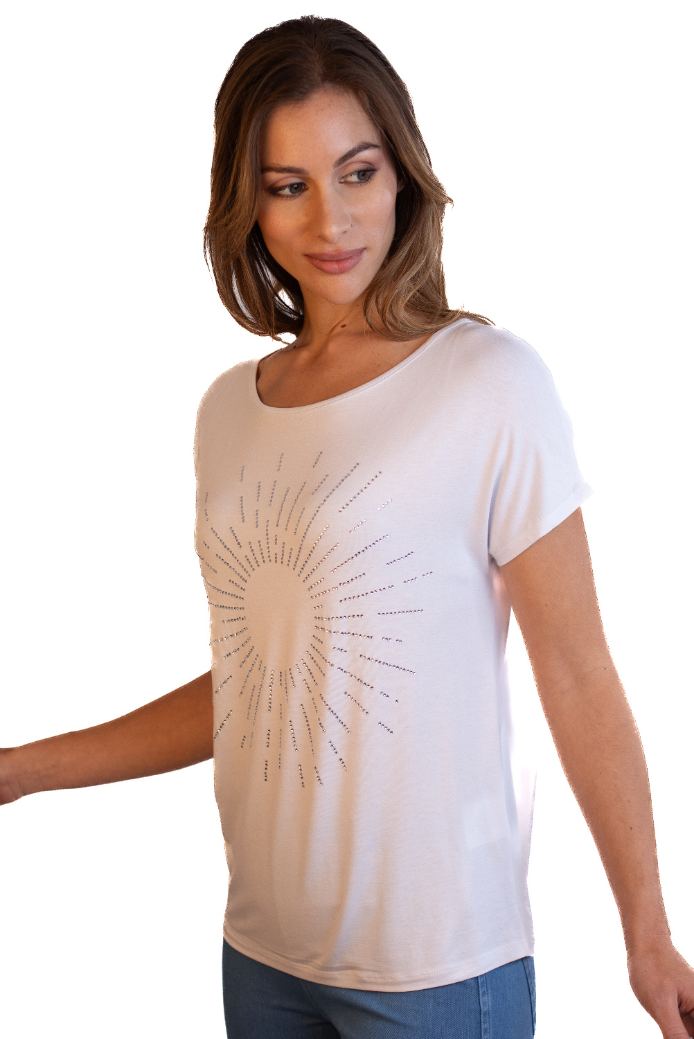 BA0778 - AL 15092 Camiseta sol brillante						