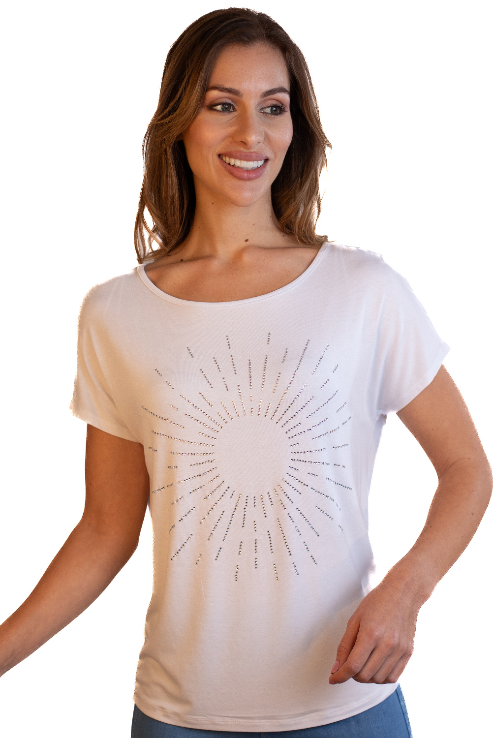 BA0778 - AL 15092 Camiseta sol brillante						