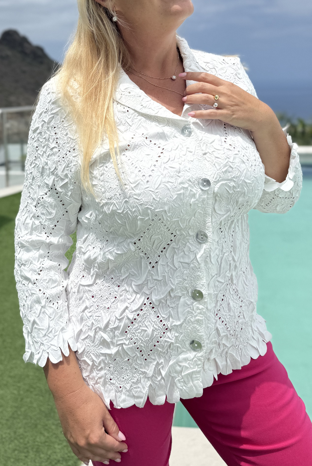 BA0846 - AL 15947 Camiseta botones 