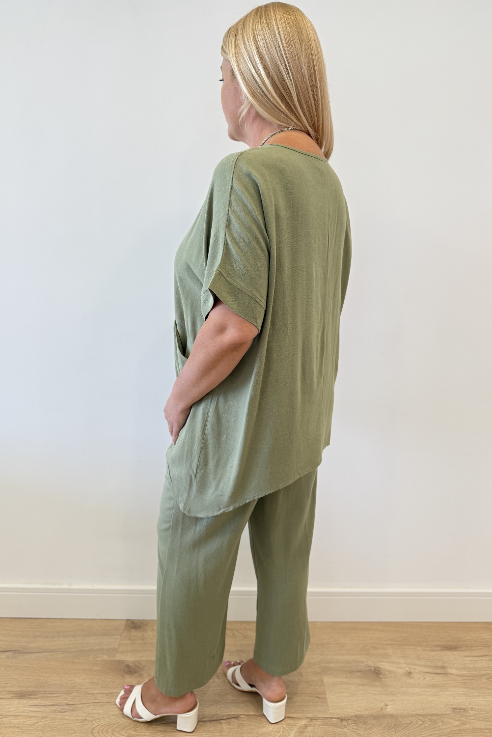 BA0848 - AL 16030 Camiseta manga corta khaki  