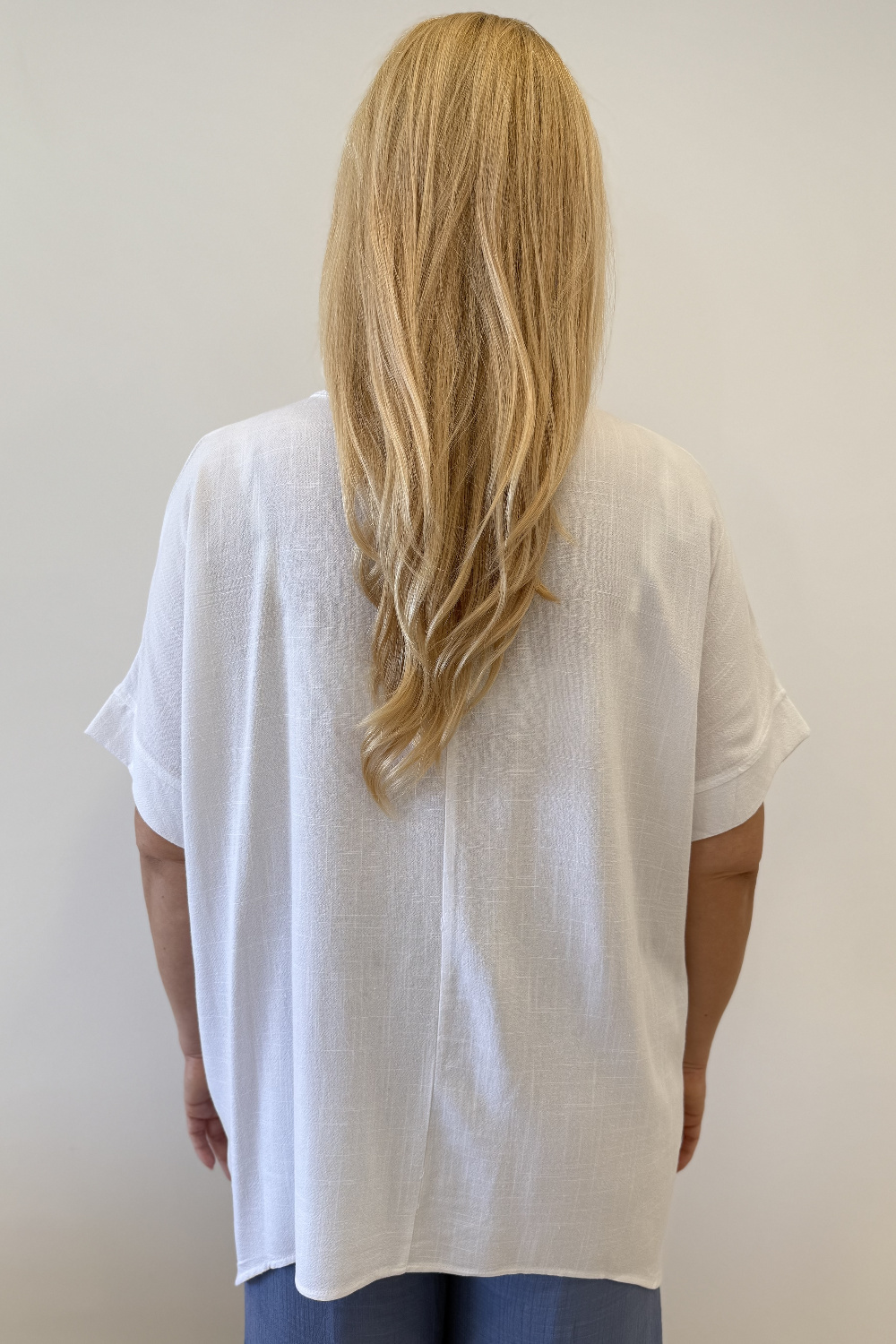 BA0849 - AL 16033 Camiseta Blanca manga corta 