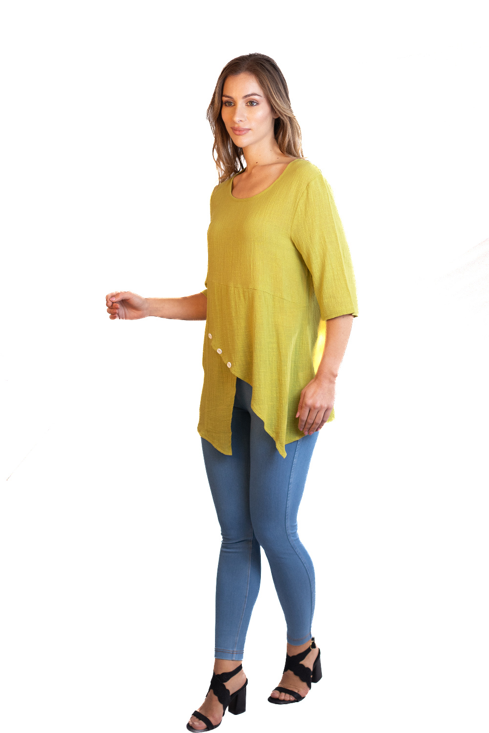 BC0267 - AL 14027 Camiseta larga lisa