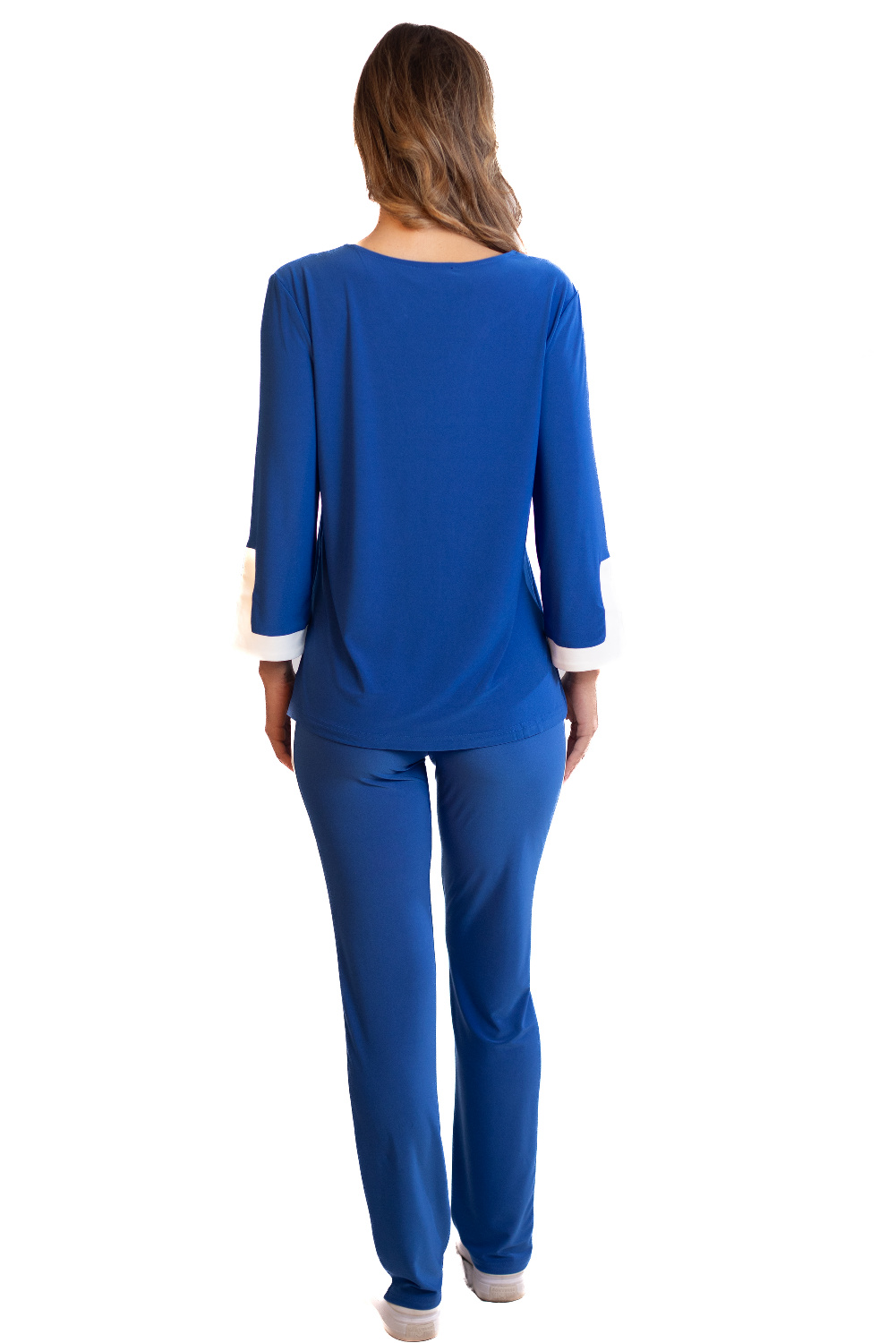 BC0284 - AL 15012 camiseta bicolor elegante 						