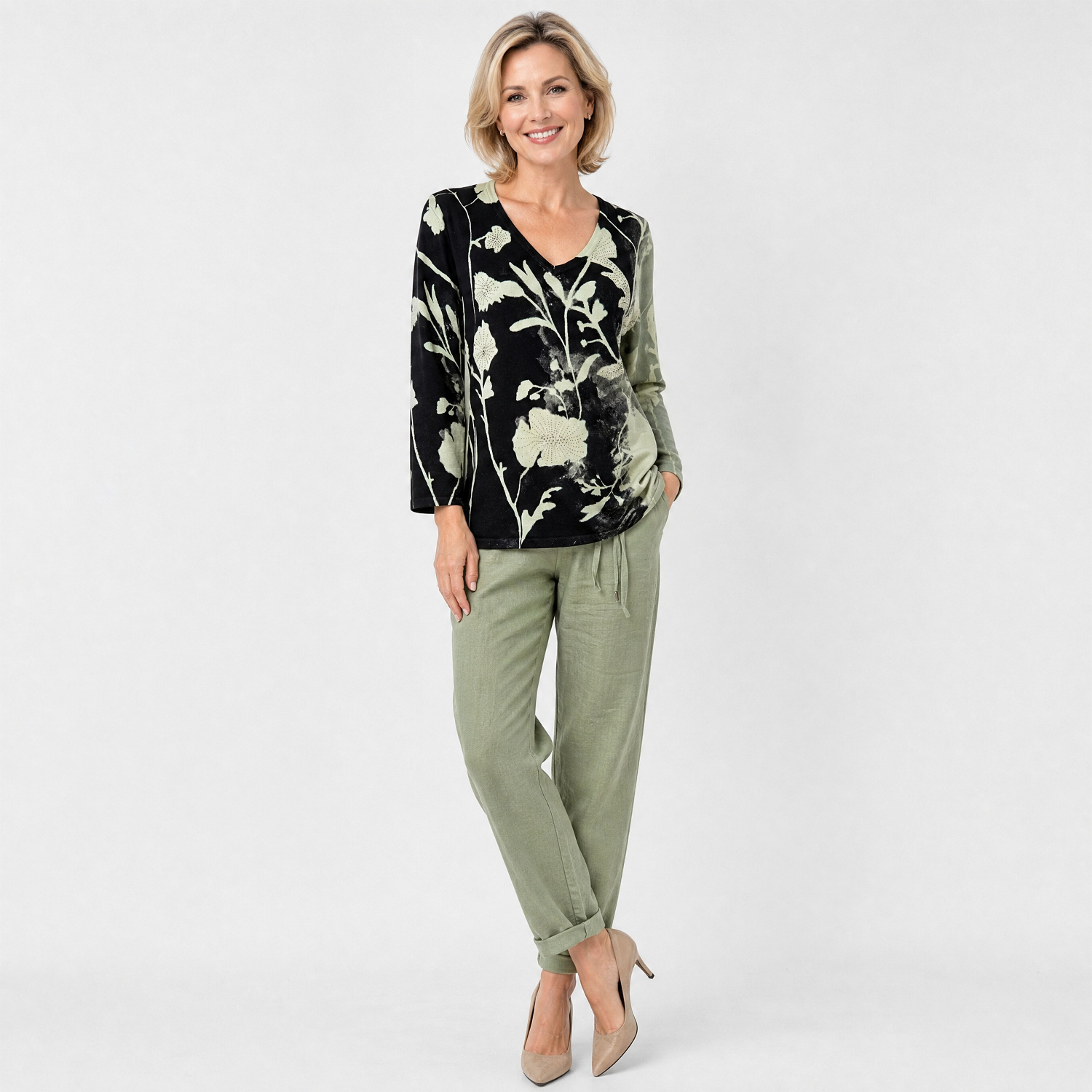 D00197 - Sweater Flores BELLEFLEUR