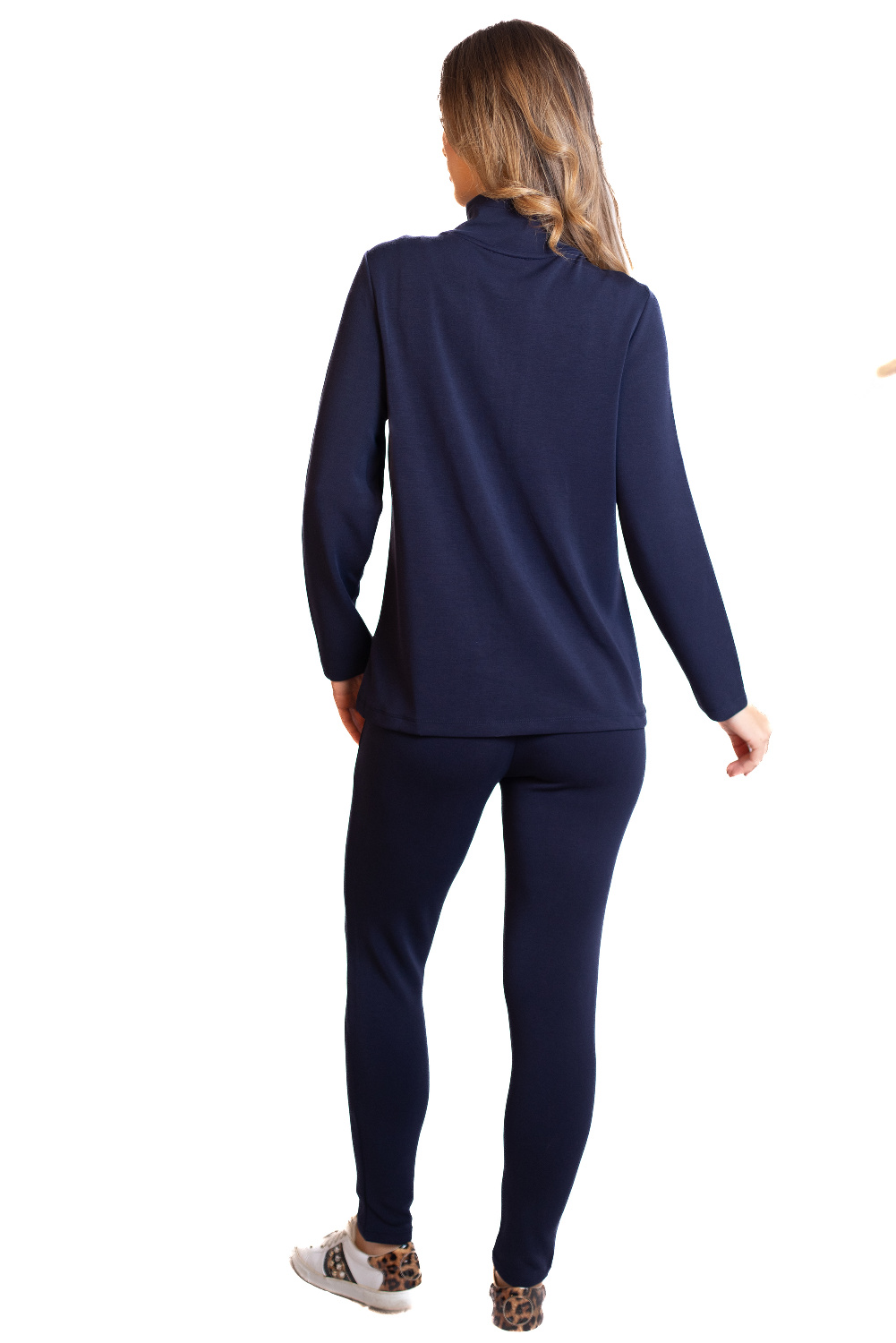 DD0025 - AL 13902 Chandal elegante azul marino						