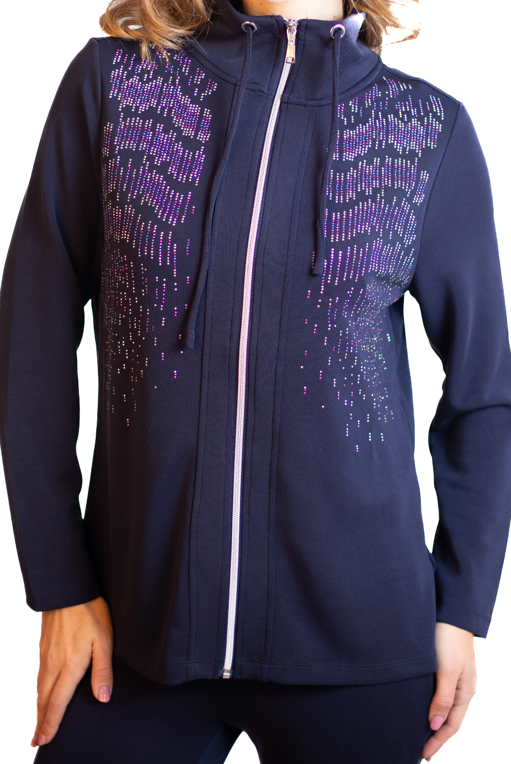 DD0025 - AL 13902 Chandal elegante azul marino						