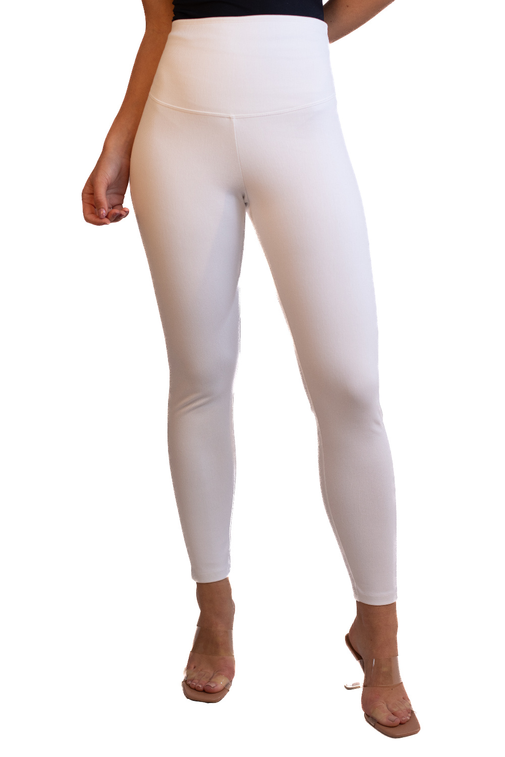 EA0074 - AL 13811 Pantalón  vaquero blanco						