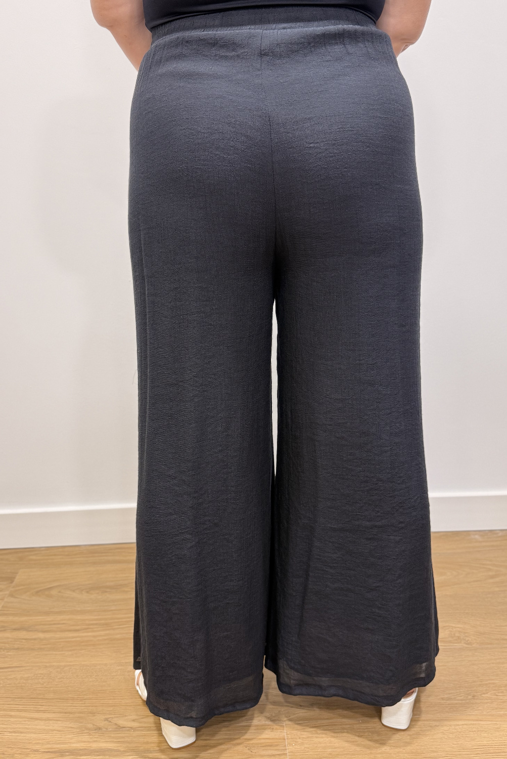 EA0088 - AL 16047 Pantalon ancho negro 