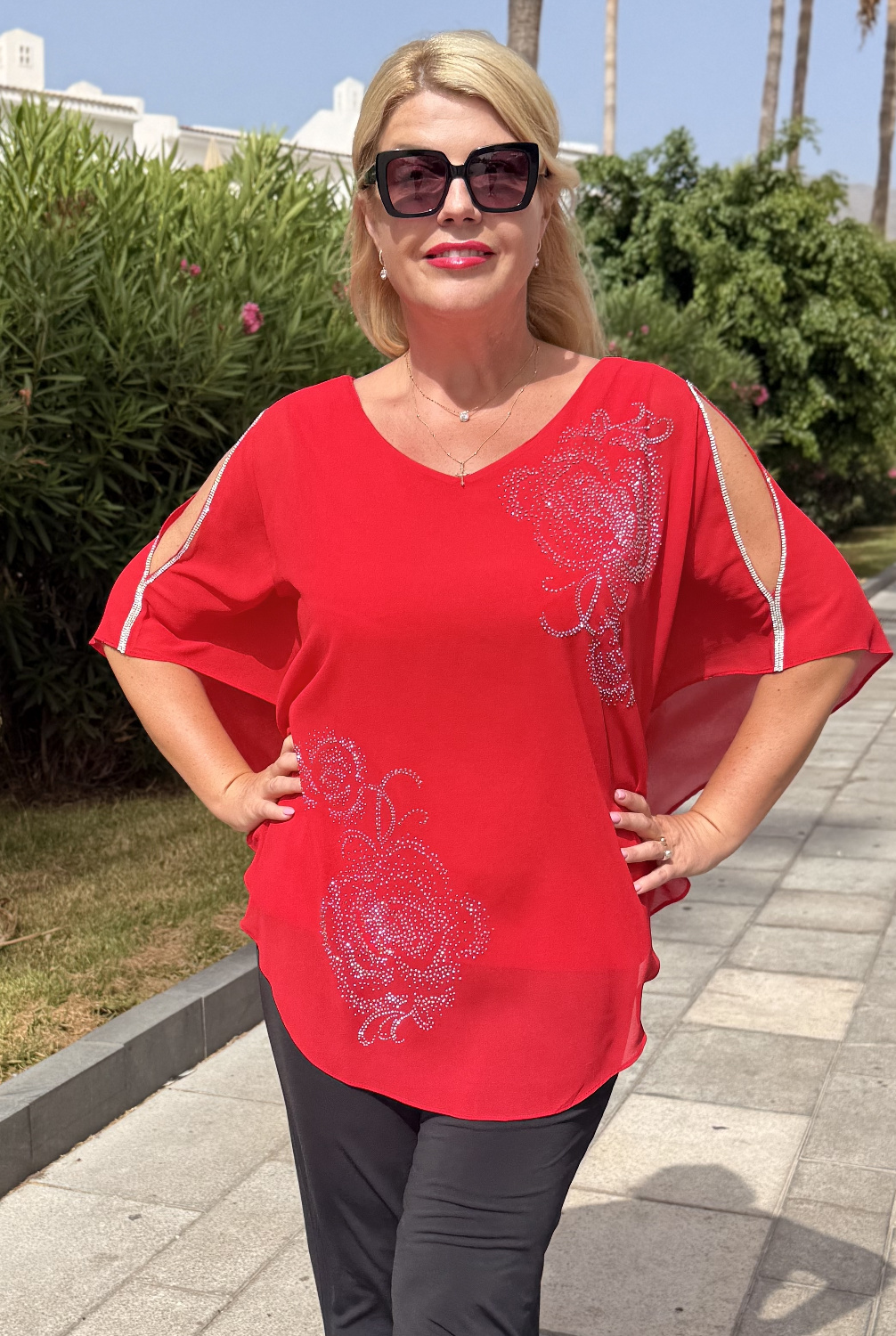 G00051 - Blusa Carmín