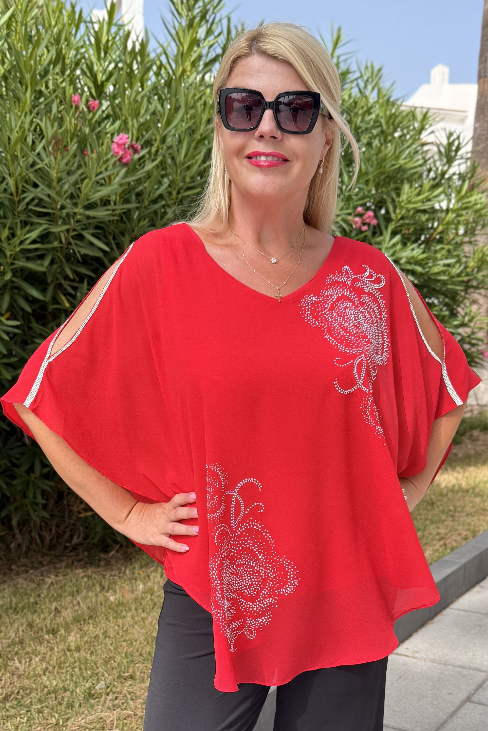 G00051 - Blusa Carmín