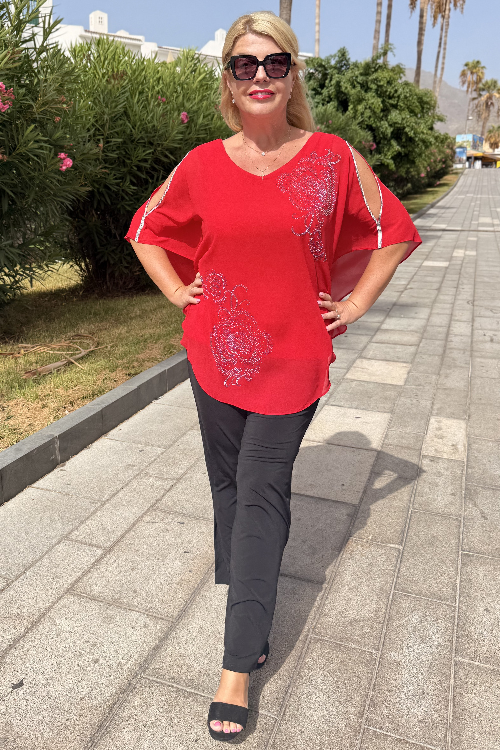 G00051 - Blusa Carmín