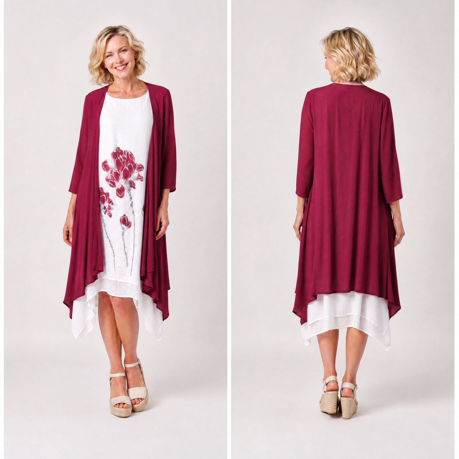 J00184 - Chaqueta Larga ROSETTE