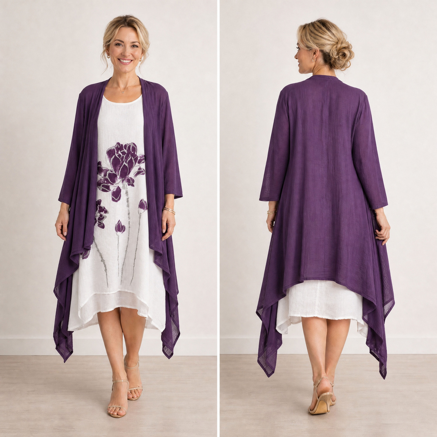 J00201 - Chaqueta Larga AMETHYST