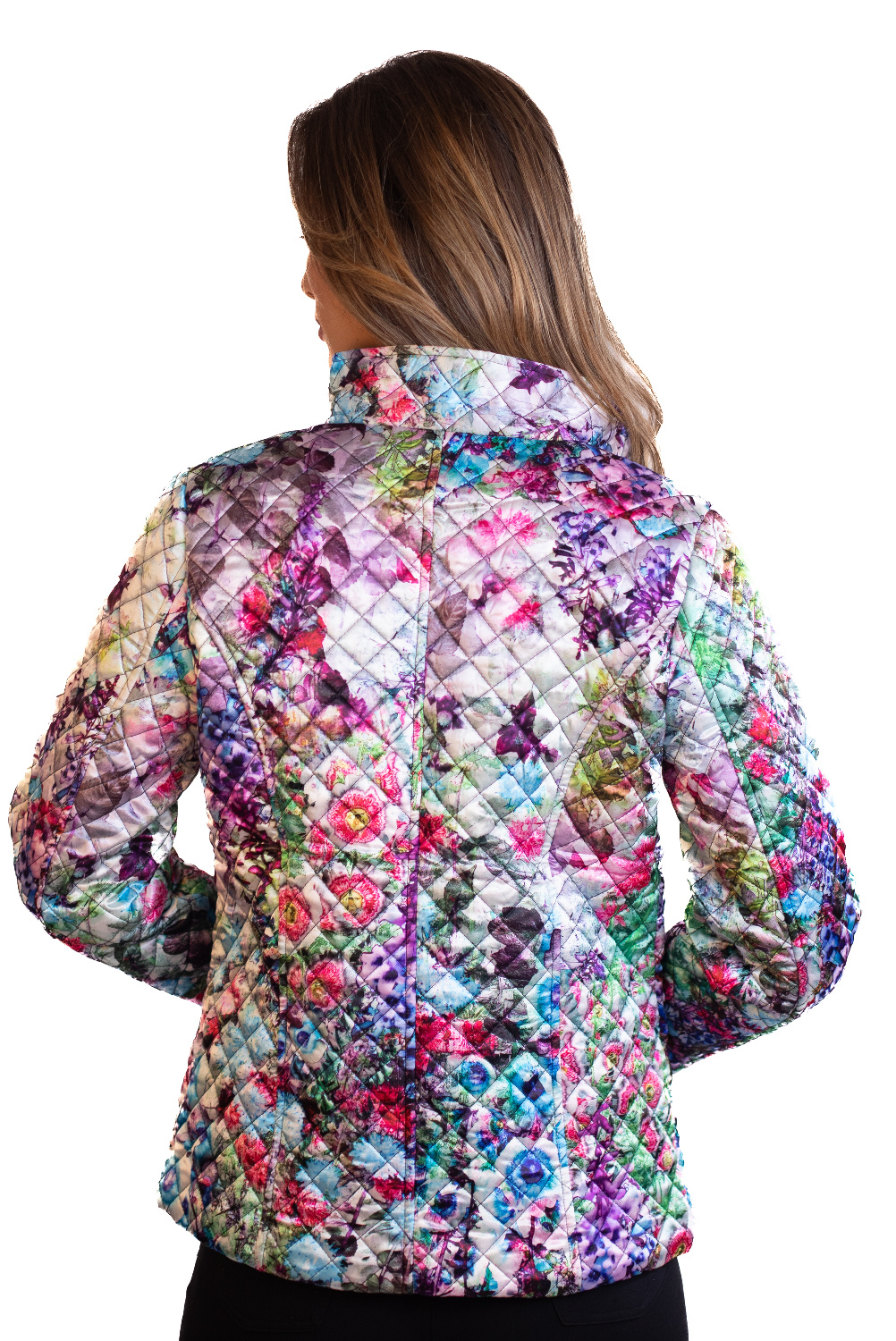 JA0041 - AL 15401 Chaqueta floral lila 