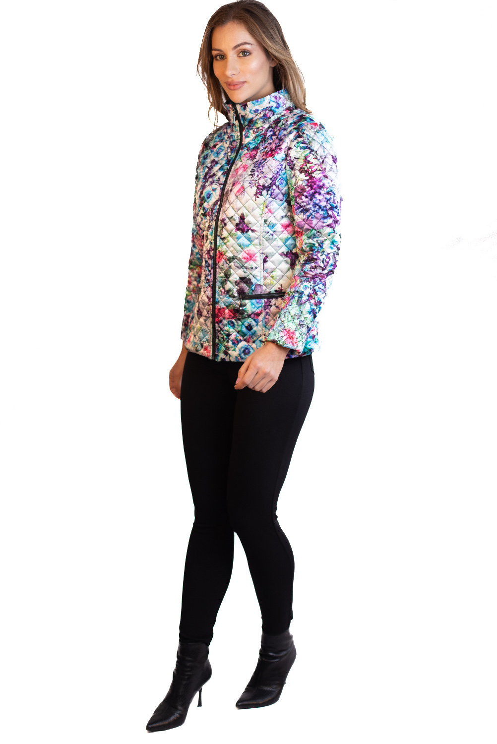 JA0041 - AL 15401 Chaqueta floral lila 